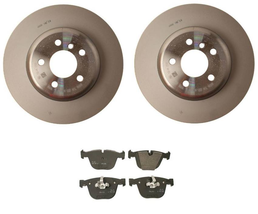 BMW Brake Kit - Pads and Rotors Rear (345mm)